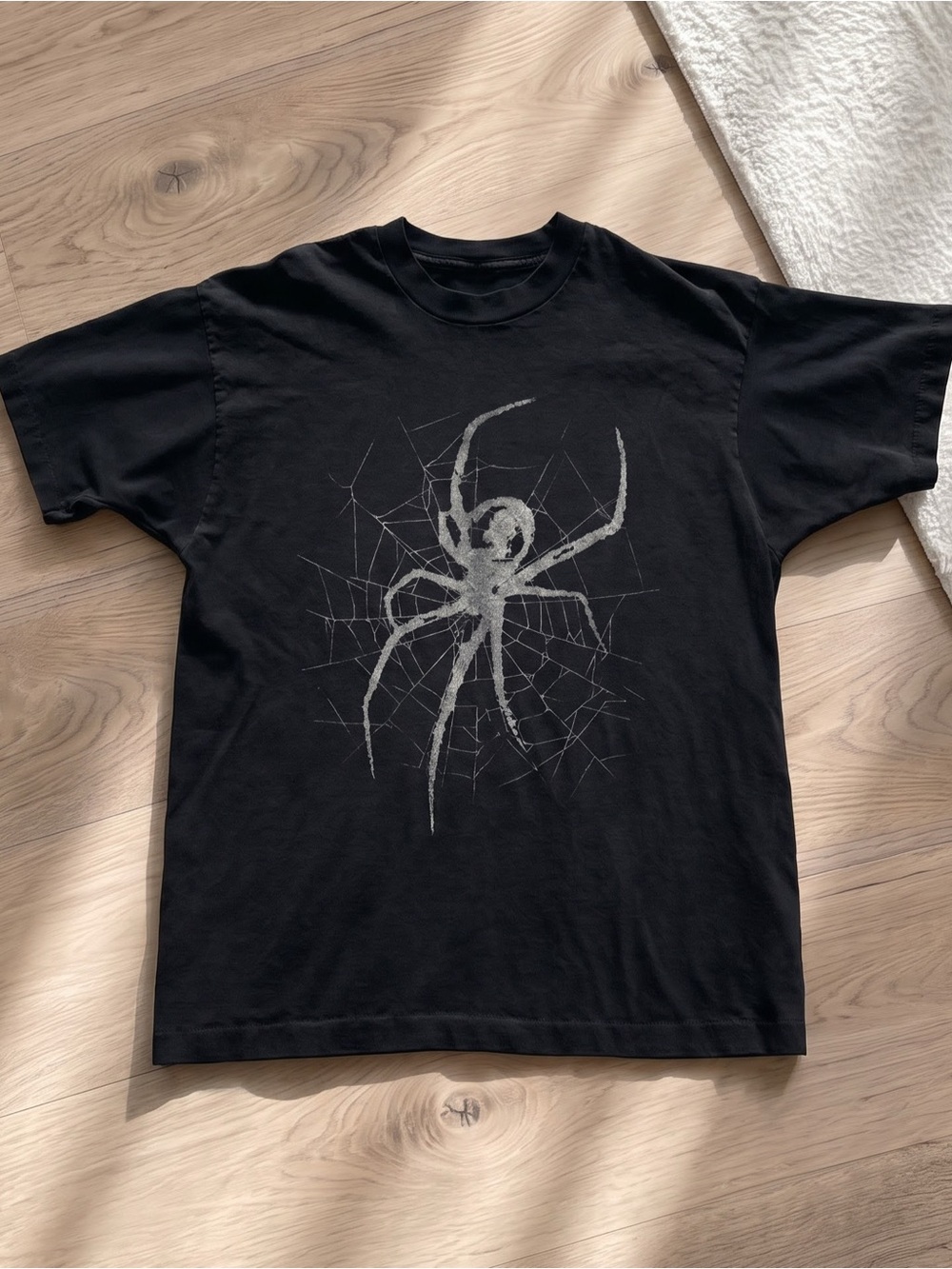 Black Spider Graphic Short-Sleeve Tee
